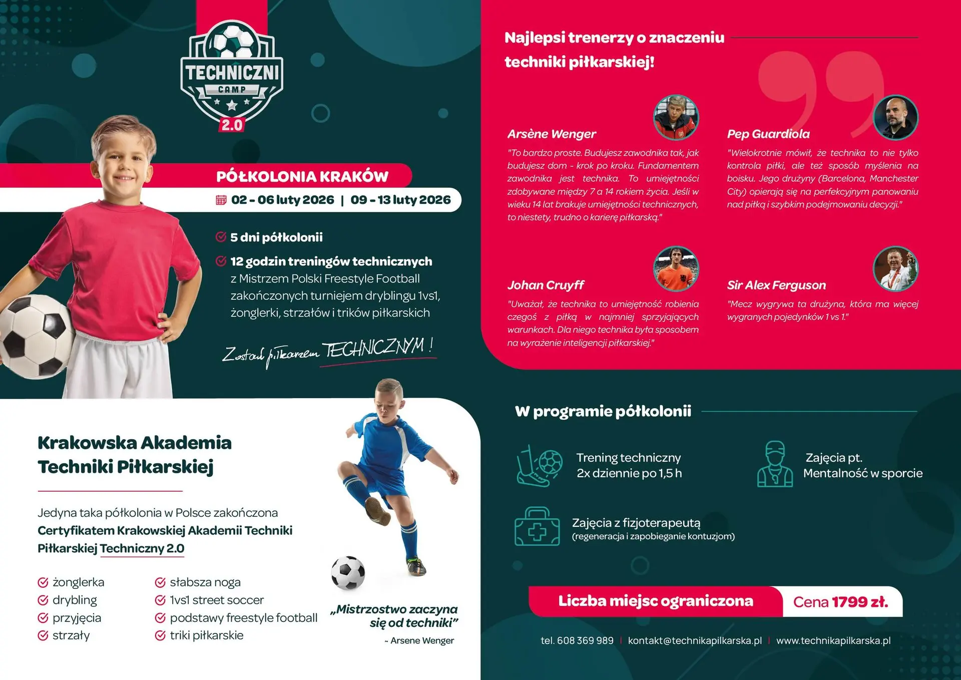 Opis półkolonii piłkarskiej